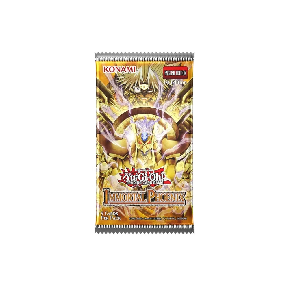 Konami Yu-Gi-Oh! Immortal Phoenix Sleeved Booster