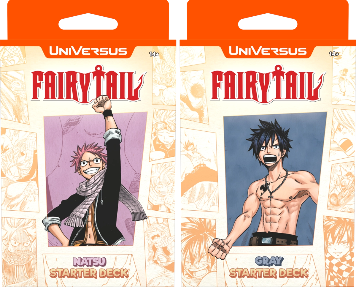 UVS Games UniVersus Fairy Tail All Fired Up! Starter Deck - 8-Deck Assorted Display