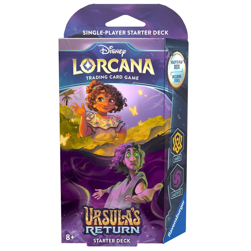 Disney Lorcana TCG: Ursula's Return Starter Deck - Amber & Amethyst