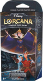 Disney Lorcana TCG: Rise of the Floodborn Starter Deck - Amber & Sapphire