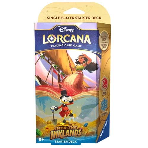 Disney Lorcana TCG: Into the Inklands Starter Deck - Ruby & Sapphire