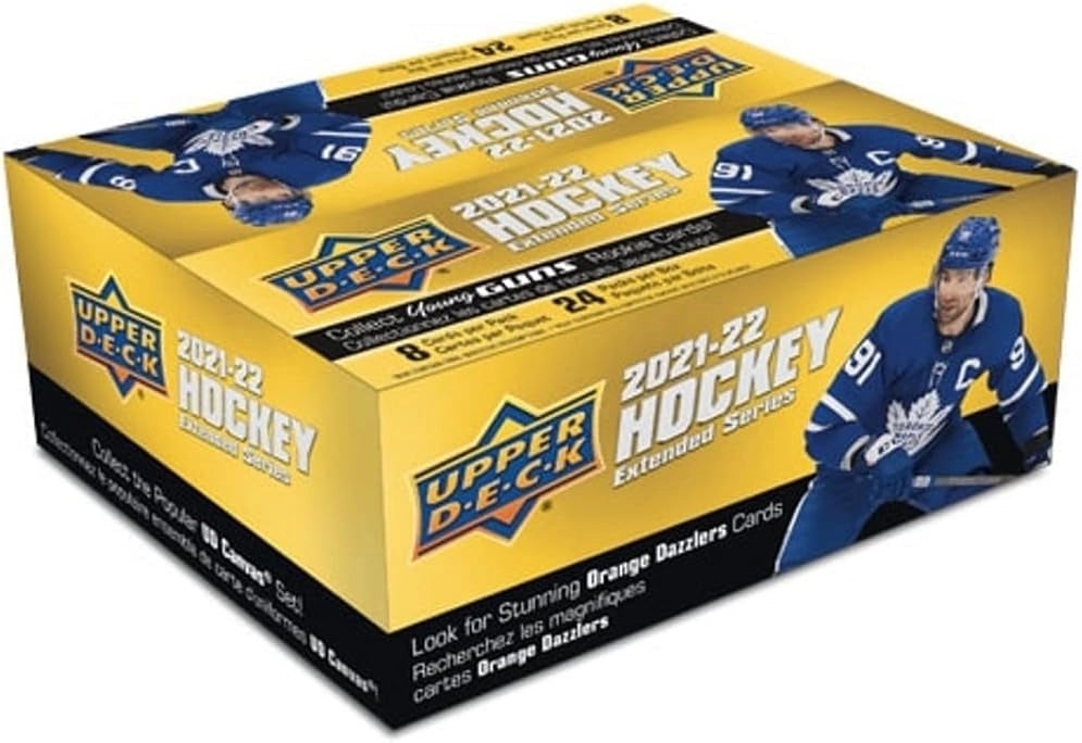 Upper Deck 2022 Hockey Extended Series retail box