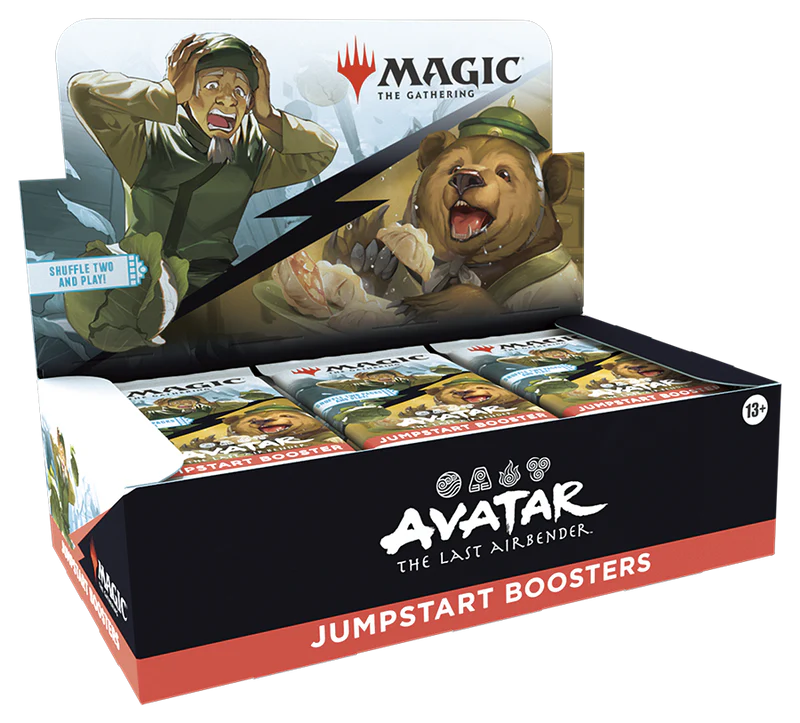Magic The Gathering Avatar The Last Airbender Jumpstart Booster Display English with 24 packs

