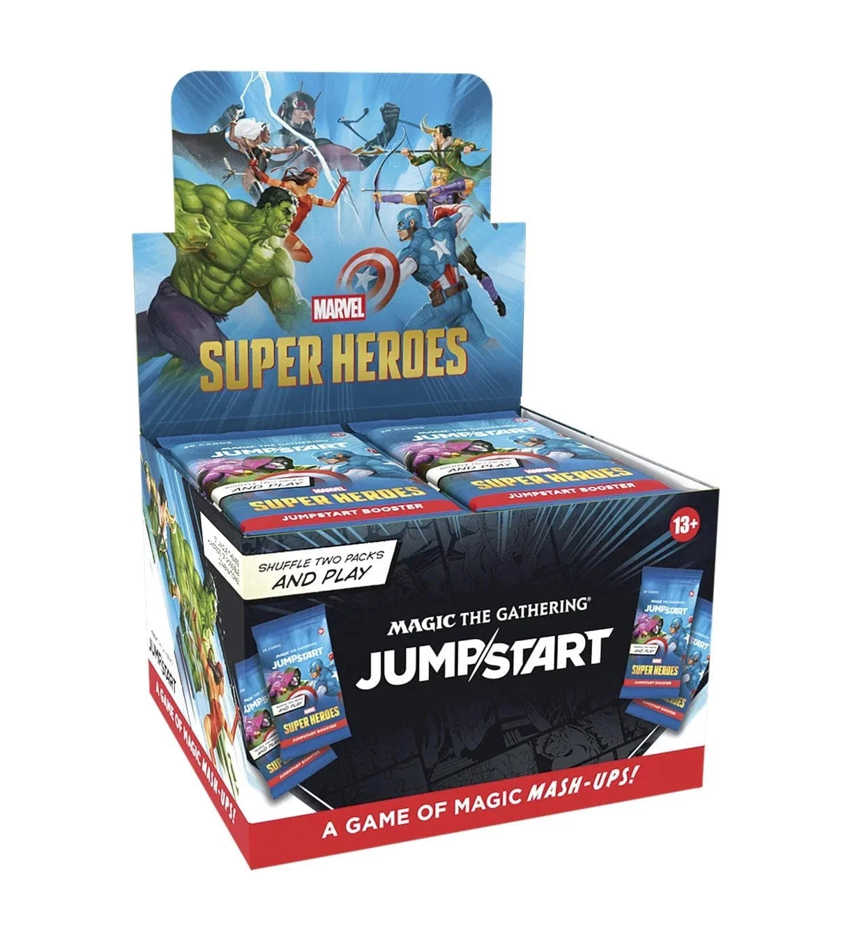 Magic The Gathering Marvel Super Heroes Jumpstart Booster Box English with 24 packs

