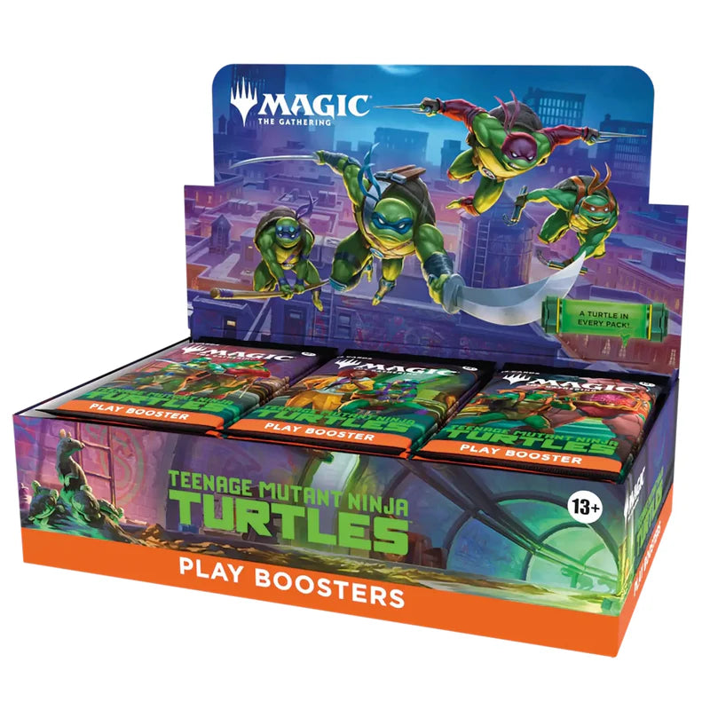 Magic The Gathering Teenage Mutant Ninja Turtles Play Booster Display English with 30 packs

