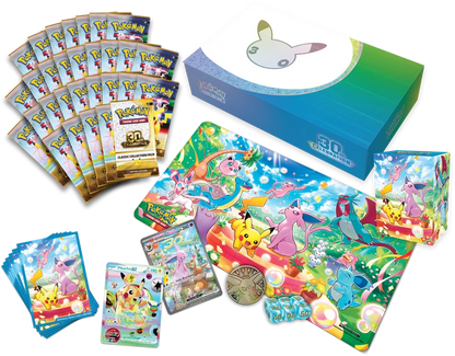 Pokémon TCG 30th Celebration Day Ultra-Premium Collection contents and accessories