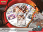 Sealed Pokémon Bloodmoon Ursaluna ex Box featuring the promo card, two foil bonus cards, and 4 booster packs.