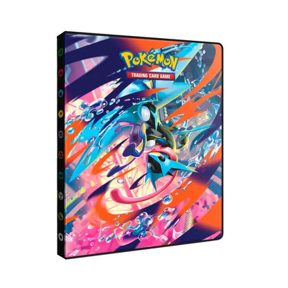 Pokémon TCG 9-Pocket Portfolio featuring full-art Mega Greninja from the Mega Evolution expansion.