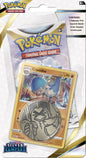 Sealed Silver Tempest Checklane Blister featuring Cranidos promo card and one booster pack