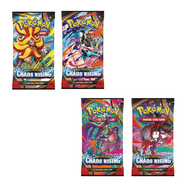 Factory sealed Pokémon TCG Mega Evolution Chaos Rising Booster Box featuring Mega Greninja and Mega Floette artwork.