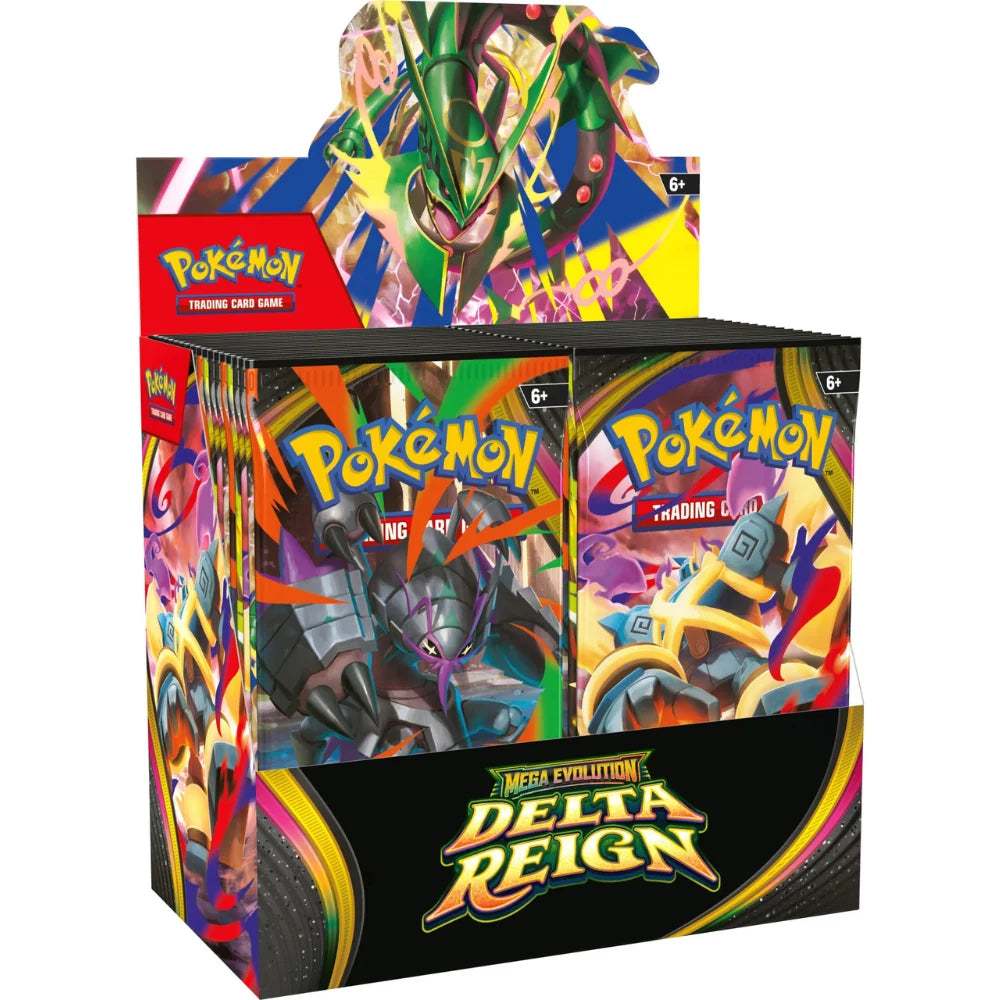 Pokémon Mega Evolution Delta Reign Booster Display containing 36 booster packs