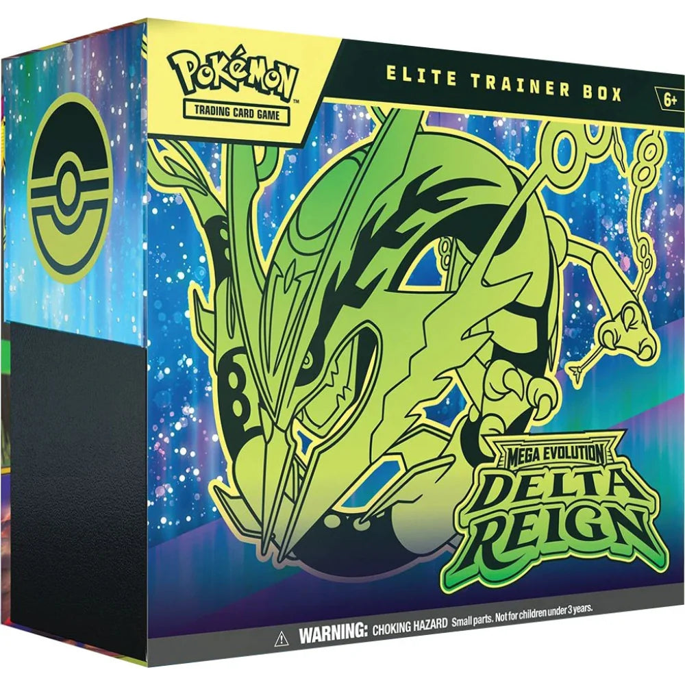 Pokémon TCG Mega Evolution Delta Reign Elite Trainer Box factory sealed