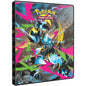 Ultra PRO Pokémon Mega Evolution Pitch Black 4-Pocket Portfolio featuring Mega Zeraora