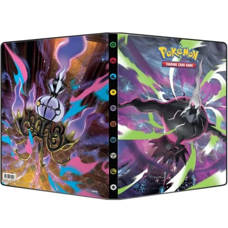 Ultra PRO Pokémon Mega Evolution Pitch Black 9-Pocket Portfolio featuring Mega Darkrai