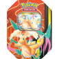 Pokémon TCG Mega Forces Tin Mega Dragonite ex factory sealed with exclusive foil promo card and 4 booster packs — available at FineToys.ca.