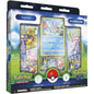 Pokémon TCG Pokémon GO Pin Collection Squirtle factory sealed box featuring enamel pin, promo card, and 3 booster packs — available at FineToys.ca.