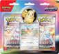Sealed Prismatic Evolutions 2-Pack Blister with Eevee promo card featuring the Pokémon Day 2025 logo stamp.