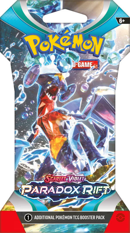 Pokemon Paradox Rift Sleeved Booster Pack SV04: Paradox Rift (PAR)
