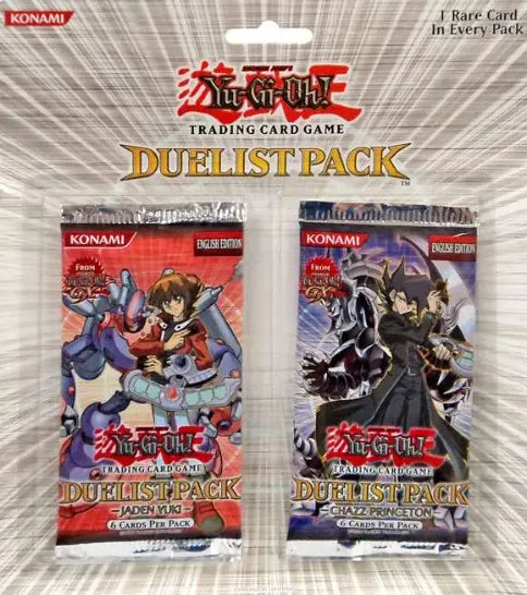 Yu-Gi-Oh! TCG Jaden Yuki and Chazz Princeton Duelist 2-Pack Blister with two Yu-Gi-Oh GX booster packs