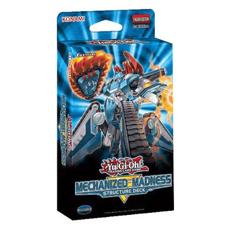 Yu-Gi-Oh! TCG Mechanized Madness Structure Deck featuring Machina Citadel and 42 cards