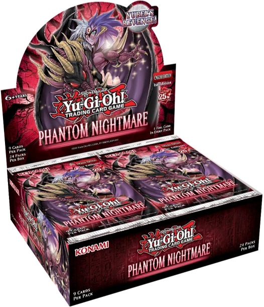 Yu-Gi-Oh! TCG Phantom Nightmare Booster Box with 24 booster packs