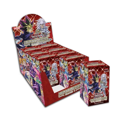 Sealed Yu-Gi-Oh! Legendary Duelists Season 3 1st Edition display box containing 8 mini boxes
