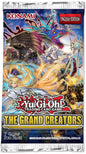 Yu-Gi-Oh! TCG The Grand Creators 1st Edition Booster Pack sealed, featuring new archetype and Collector's Rare artwork