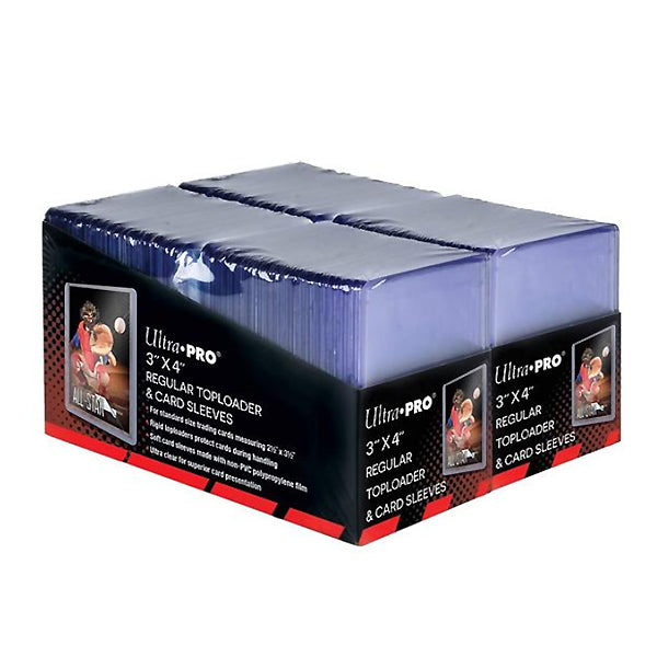 Ultra Pro 3" x 4" Regular Toploaders & Card Sleeves (200)