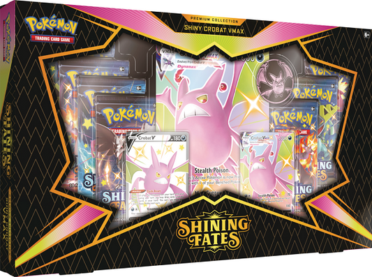 POKEMON SWSH SHINING FATES PREMIUM COLLECTION Crobat VMAX